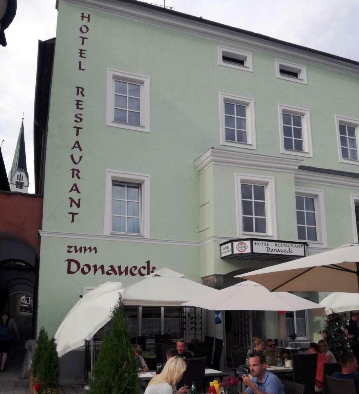 Hotel-Restaurant Zum Donaueck Mauthausen Exterior photo